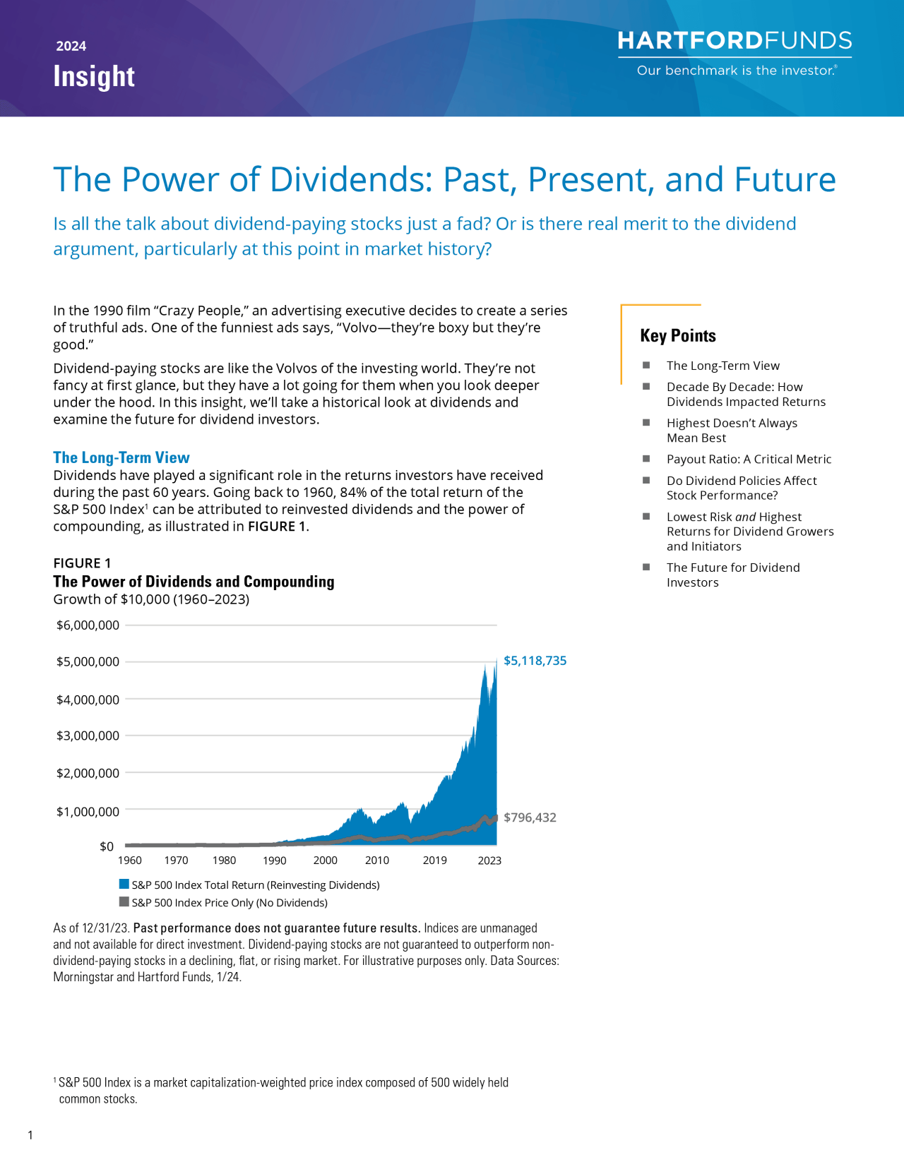 The Power of Dividends Past, Present, and Future - cover image