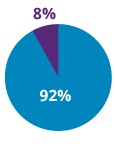 Aggressive Growth pie chart