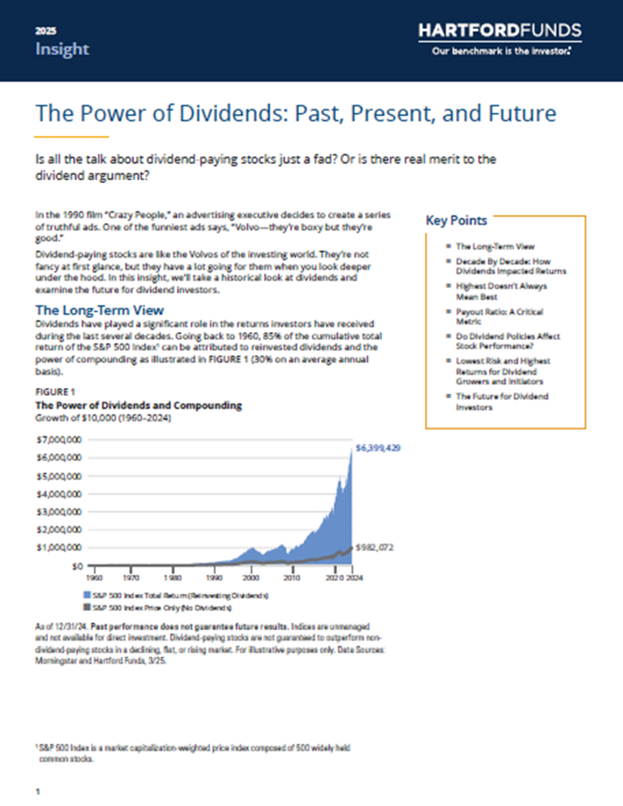 The Power of Dividends Past, Present, and Future - cover image