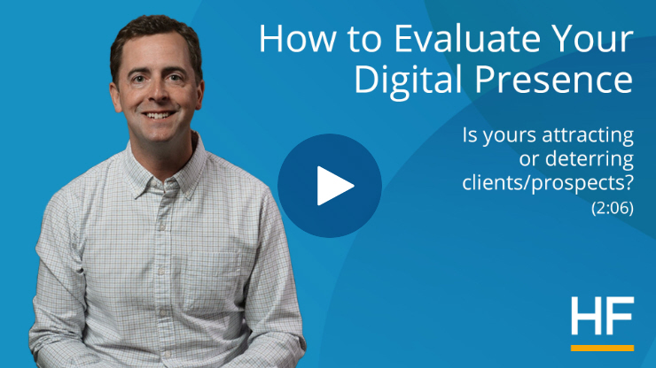 Evaluating Your Digital Presence Elevator Pitch